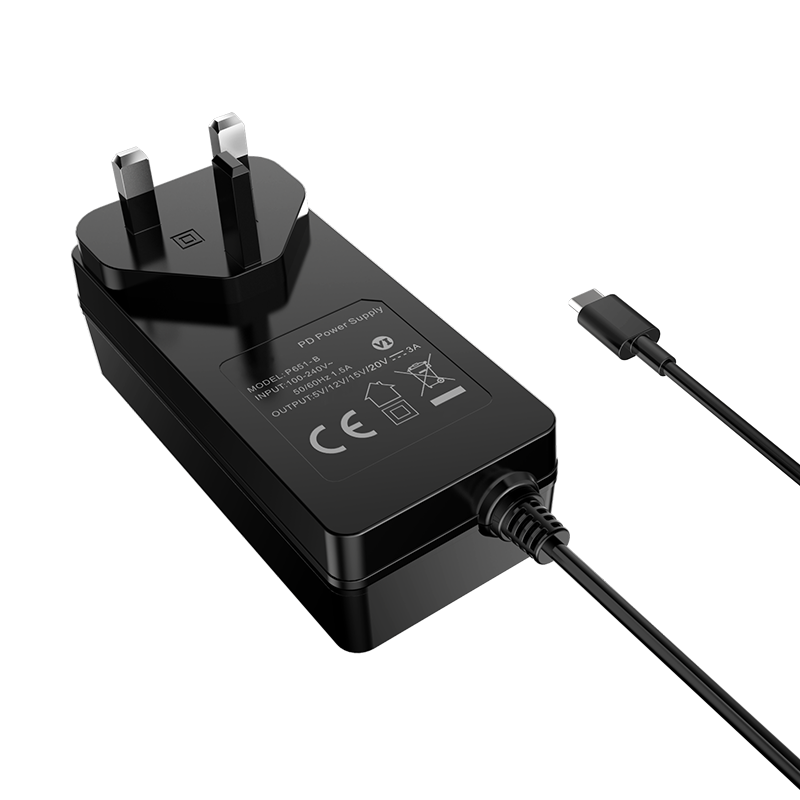 P651-UK wall-mount power adapter plug